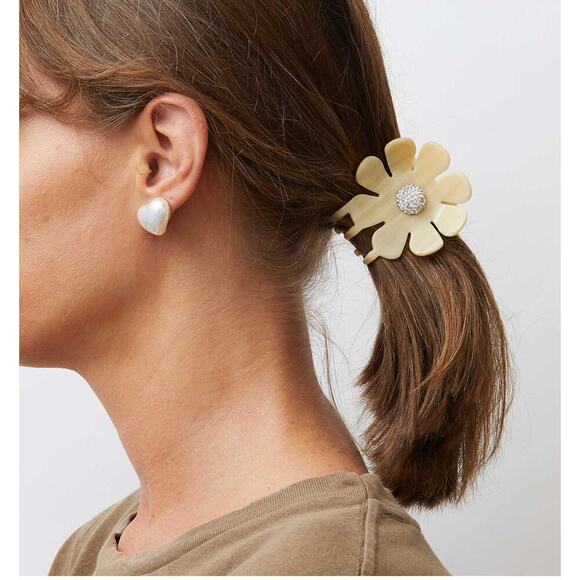 Lele Sadoughi Acetate Floral Claw Clip main image 8